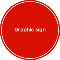 Graphic sign