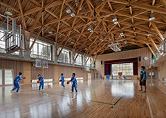 新城市黄柳川小学校(体育館)